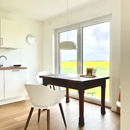 Apartment Am Deichland - Landsicht Norden