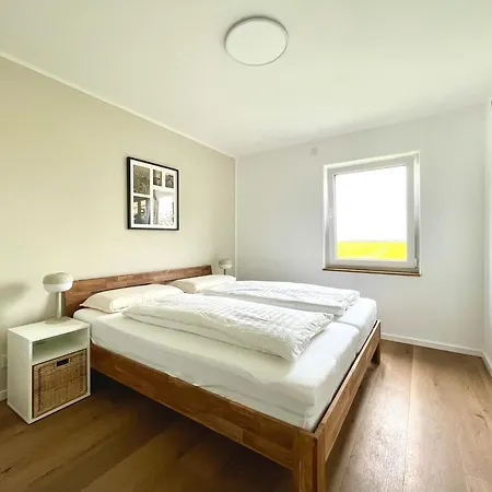 Apartment Am Deichland - Landsicht